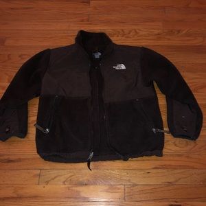 North Face Brown Boys Fleece Jacket